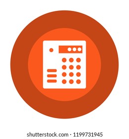 combination lock vector icon