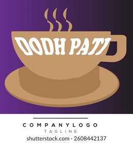 combination logo, abstract , cafe, canteen, hotel, restaurant,  tea, chaye , milk, 