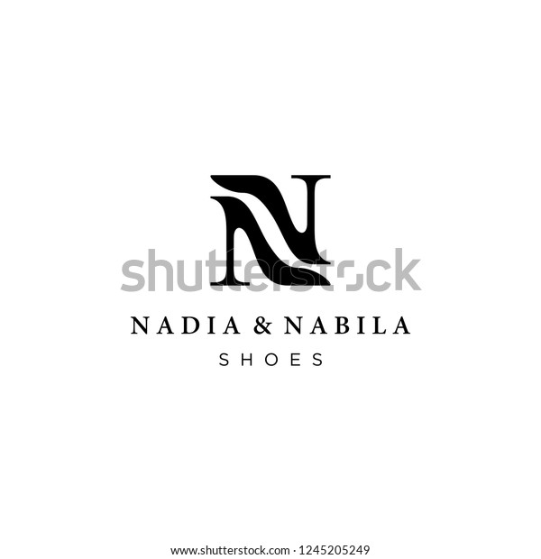 shoes with n logo