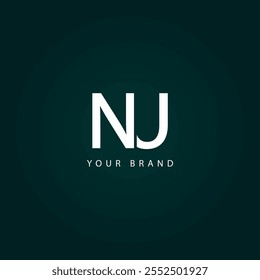 combination logo of letters n and u , vector template design illustration