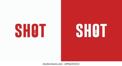 A combination logo that combines a bullet shape into the letter "O". Icons for business, hunting and personal branding.