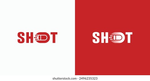 A combination logo that combines a bullet shape into the letter "O". Icons for business, hunting and personal branding.