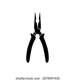Design-Vorlage für Kombinationszangen-Symbol, einzelne Abbildung
