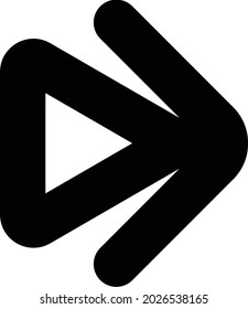 Combination of round and triangular arrow heads with rounded corners.  can be used for anyone, anytime, anywhere, any industry, any field, and any media
