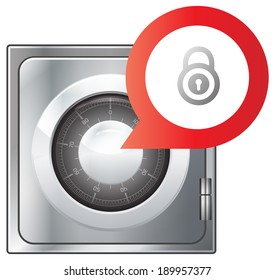 Combination Safe - Illustration