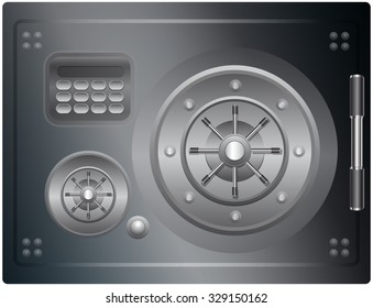 Combination Safe - Illustration