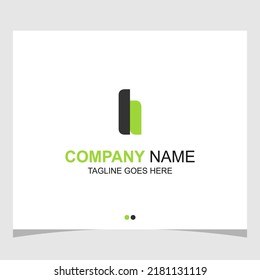 The combination of the shape of the design of the letter "H"