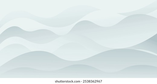 La combinación de blanco suave y gris crea un fondo abstracto sutil, perfecto para diseños modernos de Vector.