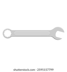 combination wrench. tools. carpentry. industry. mechanics and maintenance. vector illustration. workshop