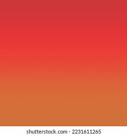 eine Kombination aus Gelb und Rot zu Orange