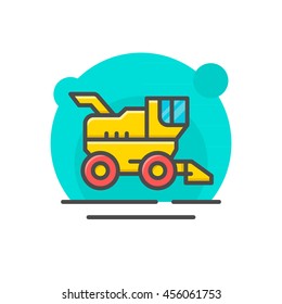 Combine harvester concept