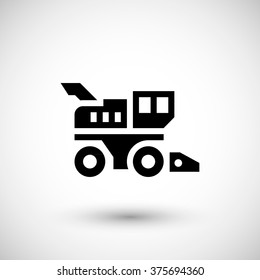 Combine harvester icon