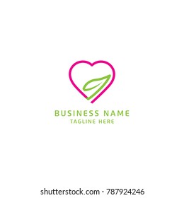 Combine a Heart and Leaf Logo for Healthcare Logo Design