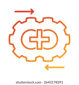 Combine Icon Element for Design