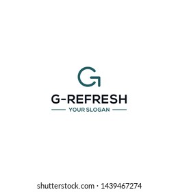 Combine letter G and refresh icon