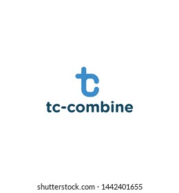 Combine Letter T And C To Be Creative Logo Design