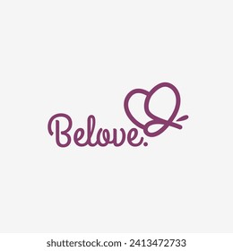 Combine Love and Butterfly Icon Simple Logo Design. butterfly Monogram Logo Identity for Branding, Business, Real Estate, Fasion and Elegant Brand