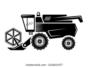 Combine silhouette back vector object or design element isolated on white background