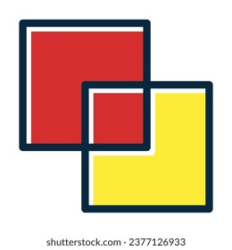 Combine Iconos De Colores Oscuros De Línea Gruesa De Vectores Para Uso Personal Y Comercial.
