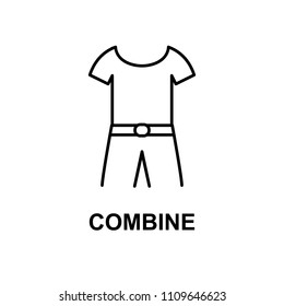 combined clothes icon. Element of summer clothes for mobile concept and web apps. Detailed combined clothes icon can be used for web and mobile. Premium icon on white background