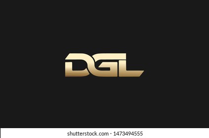 A combined design with letters DGL