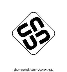 Logo combinado de varias letras U
