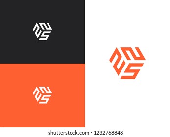 Combined number 225, vector element of the icon template. Set of numbers can be used as a city birthday or as a sports number for competitions. Simple creative geometric sign. Emblem for your design.