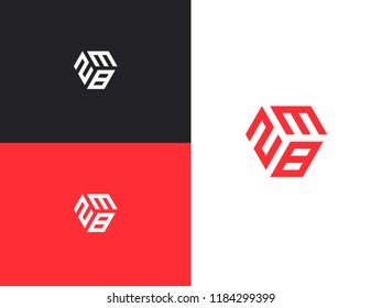 Combined number 238, vector element of the icon template. Set of numbers can be used as a city birthday or as a sports number for competitions. Simple creative geometric sign. Emblem for your design.