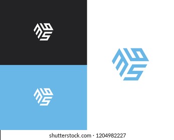 Combined number 365, vector element of the icon template. Set of numbers can be used as a city birthday or as a sports number for competitions. Simple creative geometric sign. Emblem for your design.