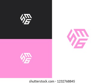 Combined number 536, vector element of the icon template. Set of numbers can be used as a city birthday or as a sports number for competitions. Simple creative geometric sign. Emblem for your design.