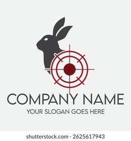 A combined rabbit and target logo symbolizes swift focus, strategic precision, and the relentless drive to achieve goals.