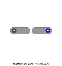 combined shape vector to show power off or on 