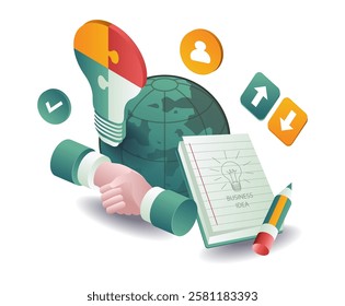 Combining ideas for business world solutions