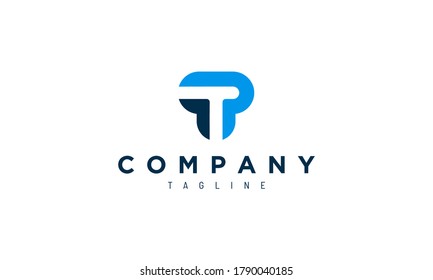 Combining the letter T with P, bold and strong, represents strength and trust.