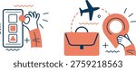 Combining technology and travel for efficient business planning