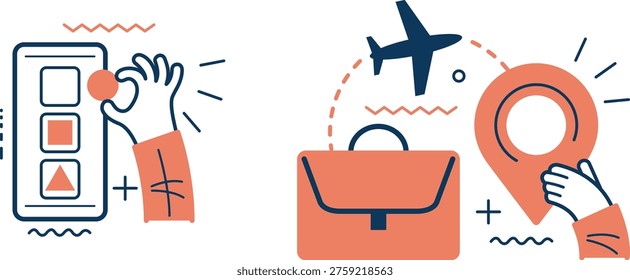 Combining technology and travel for efficient business planning