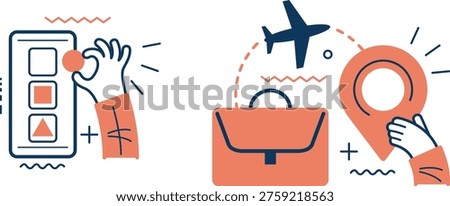 Combining technology and travel for efficient business planning
