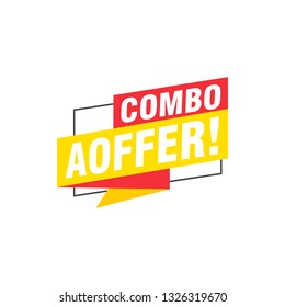 Combo aoffer labels banners