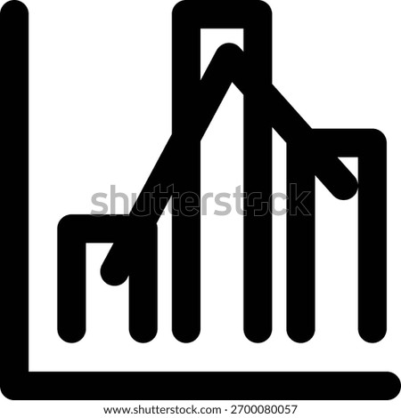Combo, Bar, Line Outline Icon