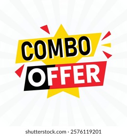 Combo Offer Banner Design for Promotions and Discounts