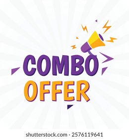 Combo Offer Banner Design for Promotions and Discounts