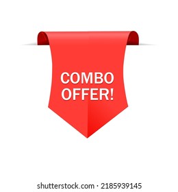 Combo offer banner design vector icon. Template for retail promotion.  Designed for your, social media post, advertising. 21779420 Vector Art at  Vecteezy