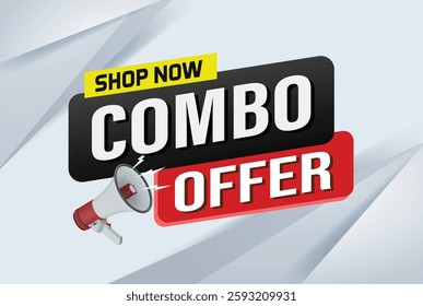 "combo offer sale word mega phone concept vector illustration and 3d style, landing page, template, ui, web, mobile app, poster, banner, flyer, background, gift card, coupon, label, wallpaper
"

