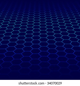 Combs (blue). Abstract textured background in vector