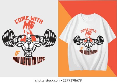 come with me if you watn to life vintage t shirt desing 2023