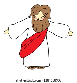 Come on to hug of Jesus