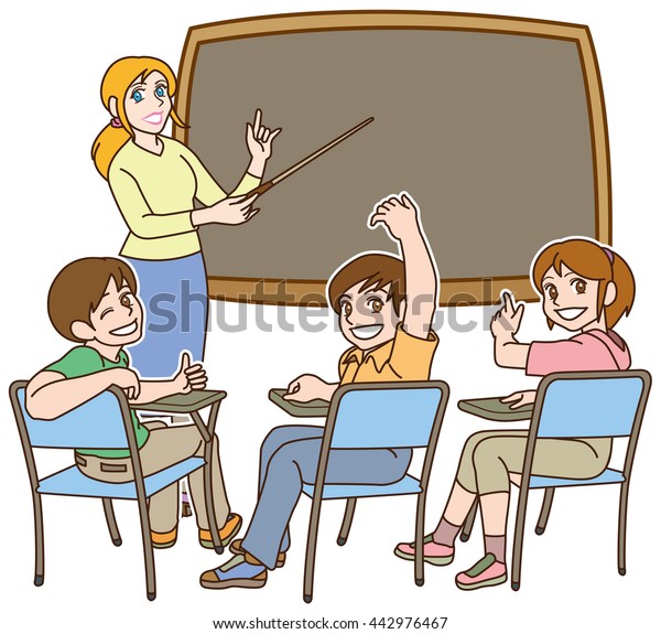 Come On Join Us English Lesson Stock Vector (Royalty Free) 442976467