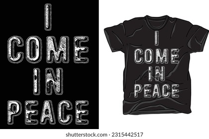 I Come in Peace Shirt, I Come In Peace Couple Matching With Im Peace TShirt