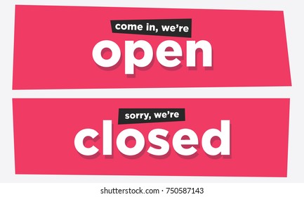 sorry were open