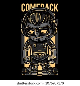Comeback Game Illustration